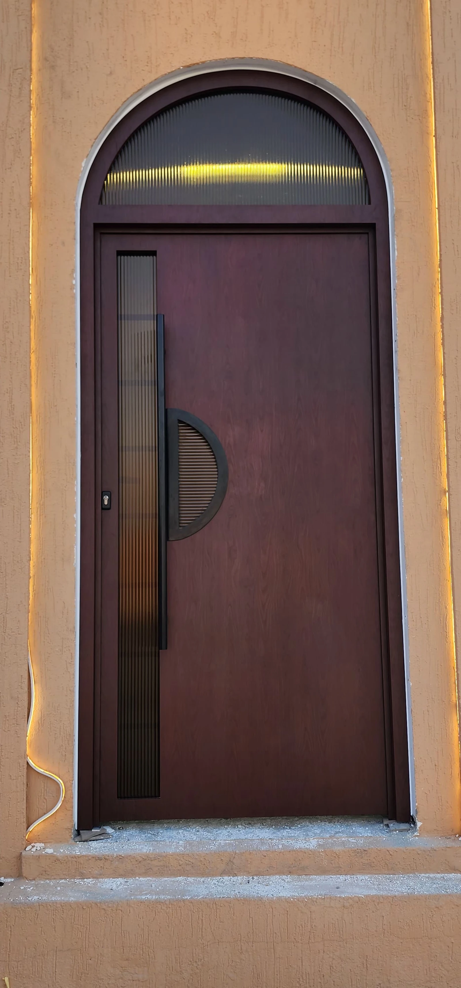 Arched door at a client project in Sharjah